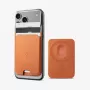 Spigen Valentinus MagSafe universele magnetische kaarthouder metallic oranje