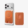 Spigen Valentinus MagFit+ MagSafe universele magnetische kaarthouder metallic oranje