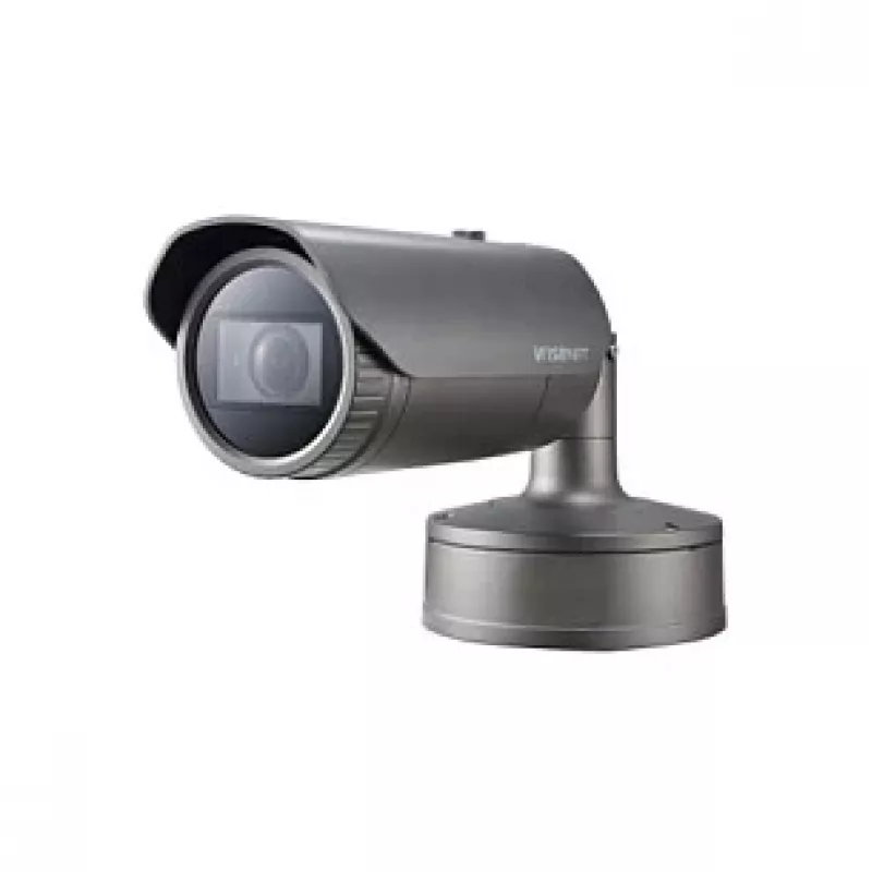 Hanwha Techwin XNO-9082R 8MP 4K bullet IP-beveiligingscamera met gemotoriseerd varifocaal objectief, 50m IR, IP66, IK10, PoE