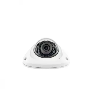 HANWHA 2MP IR minidomecamera - 3,6mm vast brandpunt - 1080p - IP66 - IK10 - PoE
