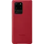 Samsung Galaxy S20 Ultra leather cover rood