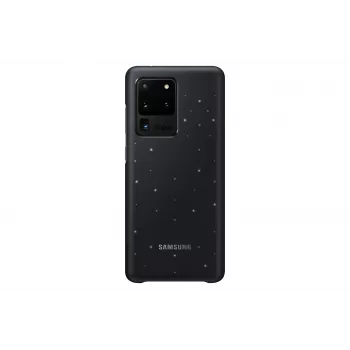 Samsung Galaxy S20 Ultra LED cover hoesje zwart