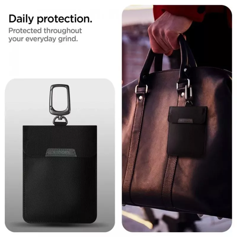 Spigen Keyless RFID Signal Blocker Pouch - zwart