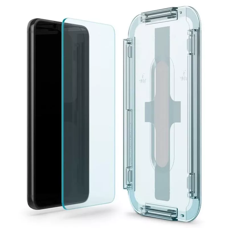 Spigen Glas.tR EZ Fit gehard glas screenprotector 2-pack voor Samsung Galaxy S22