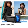 Spigen A621 universele waterdichte hoes en heuptas zwart