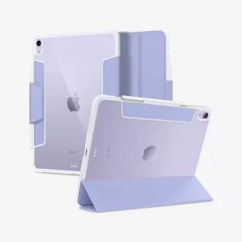Spigen Ultra Hybrid Pro hoes voor iPad Air 10.9 (4/5 gen, 2020-2022) / iPad Air 11 (6/7/8 gen, 2024-2026), lavendel