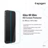 Spigen Glas tR Slim HD screenprotector voor Apple iPhone 14 Pro Max, gehard glas, 9H-hardheid, krasbestendig, transparant, 1 verpakking