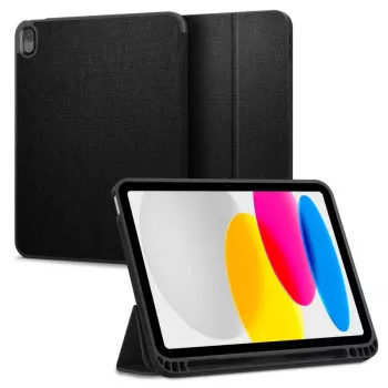Spigen Urban Fit Case voor iPad 10,9 inch 10e generatie (2022) / iPad 11 inch (2025) - zwart