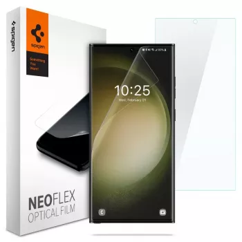 Spigen Neo Flex Schermbeschermfolie voor Samsung Galaxy S23 Ultra (Transparant) - 2-pack