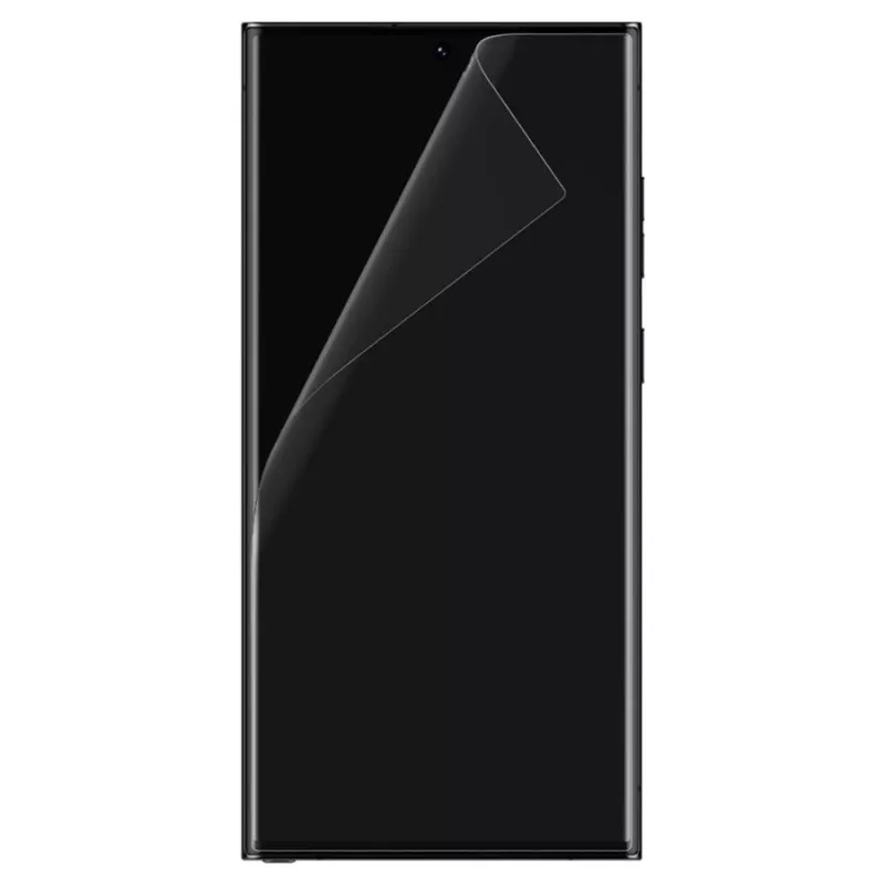 Spigen Neo Flex Schermbeschermfolie voor Samsung Galaxy S23 Ultra (Transparant) - 2-pack