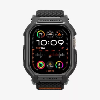 SPIGEN Lite Fit Pro Apple Watch Ultra 1 / 2 / 3 (49 mm) Mat Zwart
