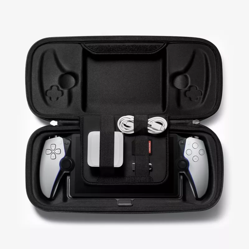 Spigen Rugged Armor Pro Case voor Sony PlayStation Portal - zwart