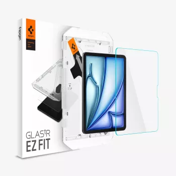 Spigen Glas.tR EZ Fit schermfolie voor Apple iPad Air 11 6/7/8 2024-2026