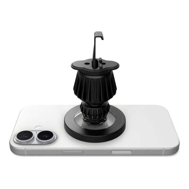 SPIGEN MFT13 magnetische MagSafe autohouder voor dashboard en ventilatierooster, zilver