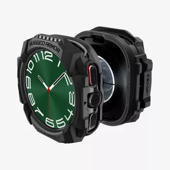 Spigen Rugged Armor Samsung Galaxy Watch Ultra (47mm) mat zwart