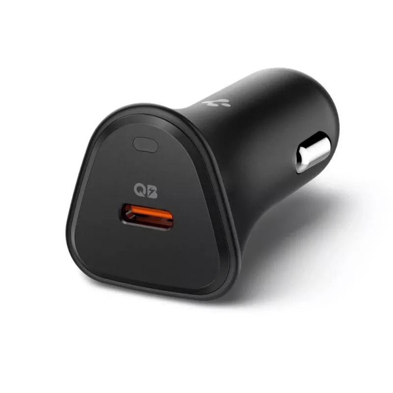 SPIGEN ESSENTIAL EV301 1-PORT AUTOLADER 30W ZWART