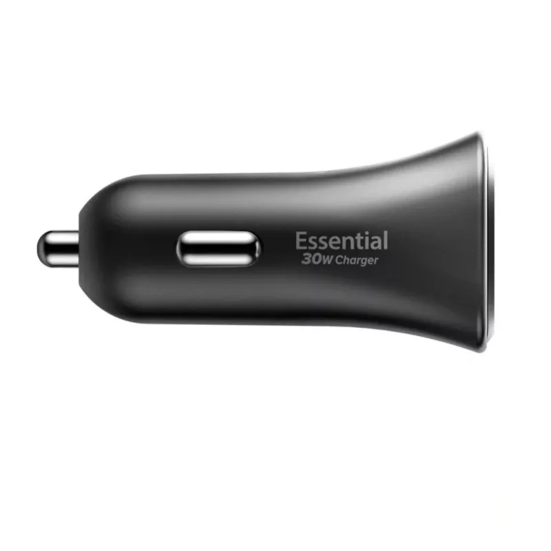 SPIGEN ESSENTIAL EV301 1-PORT AUTOLADER 30W ZWART