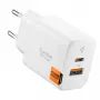 SPIGEN Essential EE202EU 2-poorts netlader 20W Wit