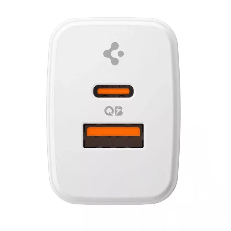 SPIGEN Essential EE202EU 2-poorts netlader 20W Wit