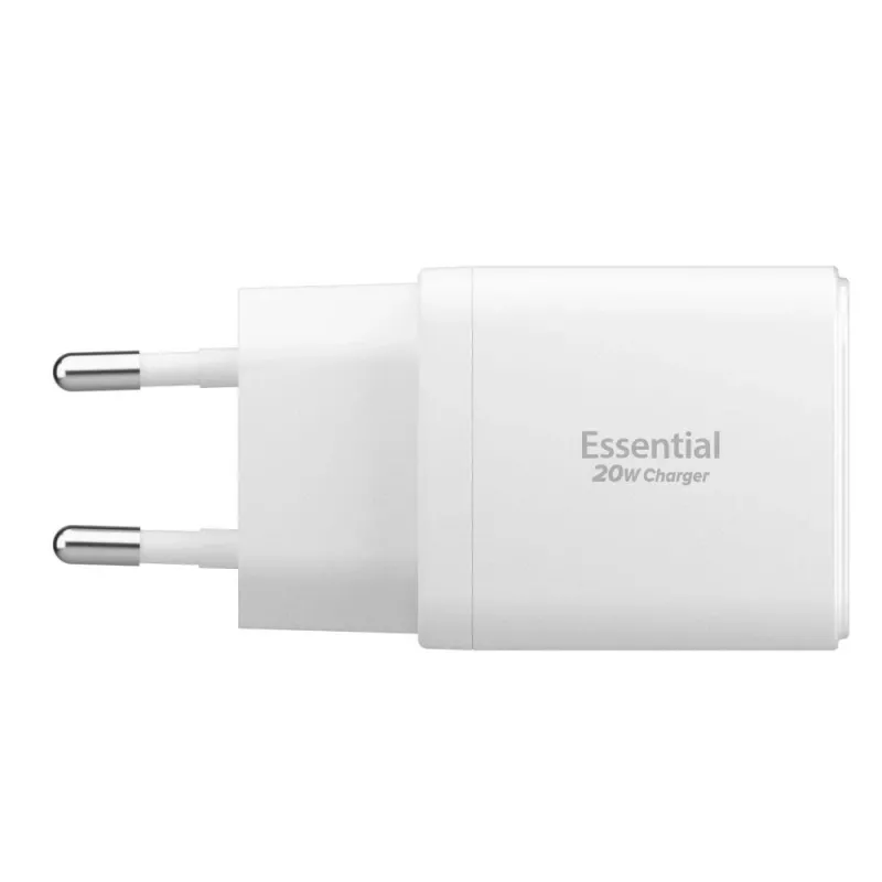 SPIGEN Essential EE202EU 2-poorts netlader 20W Wit