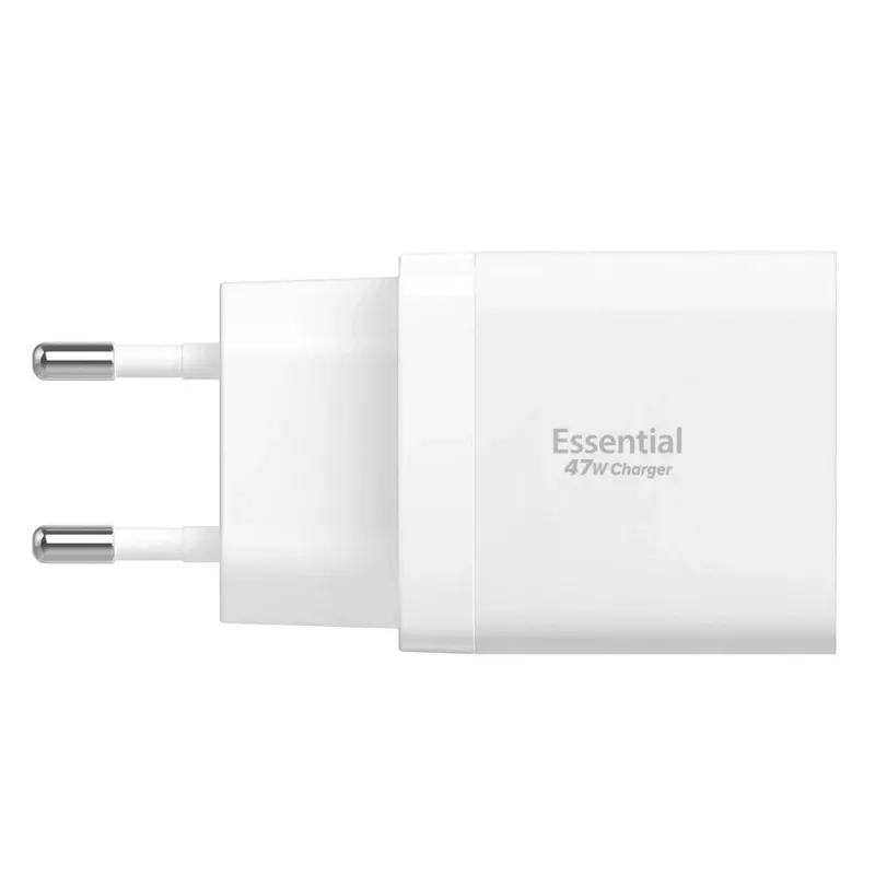 SPIGEN ESSENTIAL EE472EU 2-poorts netlader 47W wit