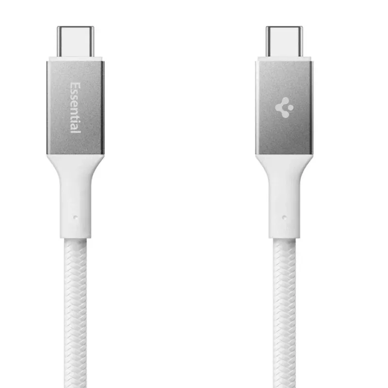 Spigen Essential USB-C naar USB-C kabel 100W 1m wit