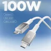 Spigen Essential USB-C naar USB-C kabel 100W 1m wit