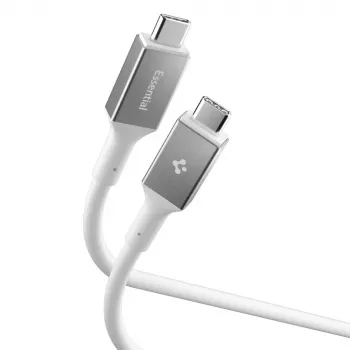 SPIGEN EB10020CC Essential USB-C naar USB-C kabel 100W 2m wit