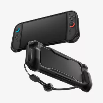 Spigen Rugged Armor Nintendo Switch 2 hoesje mat zwart