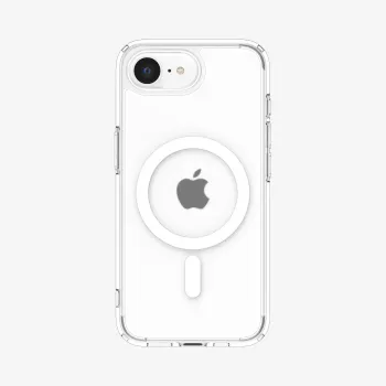 Spigen Ultra Hybrid MagSafe Case voor iPhone 16e, Frost White