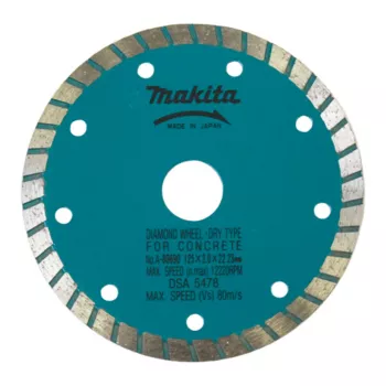 Makita diamantdoorslijpschijf voor beton 125 mm