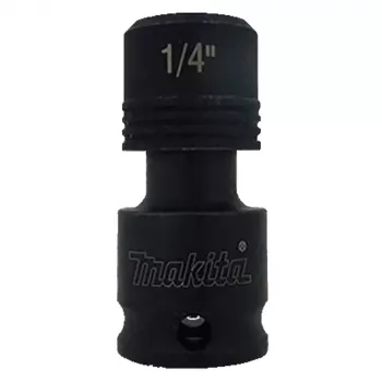 Makita B-68454 3/8 inch vierkant naar 1/4 inch zeskant bit-adapter met borgpen