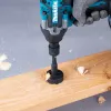 Makita B-68454 3/8 inch vierkant naar 1/4 inch zeskant bit-adapter met borgpen