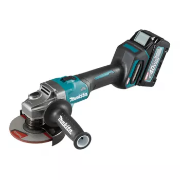 Makita GA008GZ accu-haakse slijper XGT 40V Max 125mm blauw/zwart (alleen gereedschap)