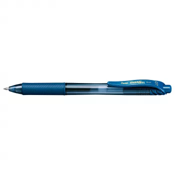 Pentel EnerGel X retractable liquid gelpen - navy - 0.7 mm - medium punt - tweezijdig bruikbaar