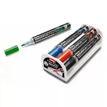 Pentel Maxiflo Flex-Feel whiteboardmarker MWL5SBF-CX blauw