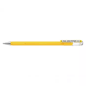 Pentel Mattehop gelpen 1,0 mm geel