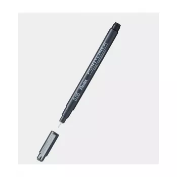Pentel fineliner pigment 0,4 mm zwart