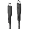 ENERGEA Flow USB-C naar USB-C-kabel 1,5m zwart 240W 5A PD snelladen