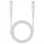 ENERGEA Flow USB-C naar Lightning-kabel 1,5m wit 60W 3A PD snelladen MFi