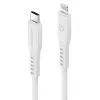 ENERGEA Flow USB-C naar Lightning-kabel 1,5m wit 60W 3A PD snelladen MFi