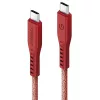 ENERGEA Flow USB-C naar USB-C-kabel 1,5m rood 240W 5A PD snelladen