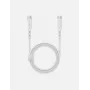 ENERGEA Flow USB-C naar USB-C-kabel 1,5m wit 240W 5A PD snelladen