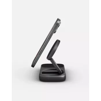 ENERGEA WiDock Plus 7-in-1 USB-C 3.1 dockingstation met Qi2 draadloos opladen, grafiet