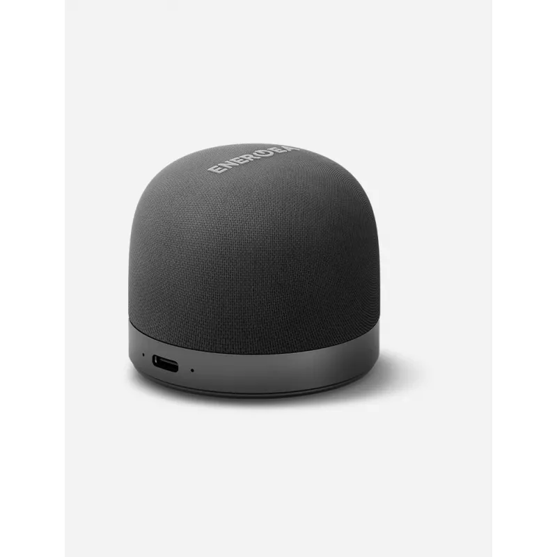 ENERGEA MagAudio Go Plus Qi MagSafe draagbare bluetooth-luidspreker met draagriem, grafiet