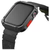 Skinarma Shokku Apple Watch band 45/44/42mm zwart