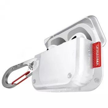 SKINARMA Saido beschermhoes voor Apple AirPods Pro 2e generatie, transparant