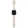 SKINARMA Shokku Apple Watch 45/44/42mm beige siliconen band