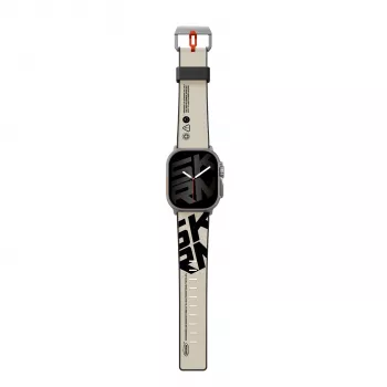 Skinarma Spunk Apple Watch Ultra 49mm band ivoor