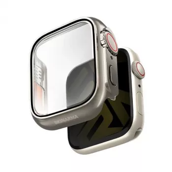 Skinarma Gado Pro hoes voor Apple Watch 41mm - titanium